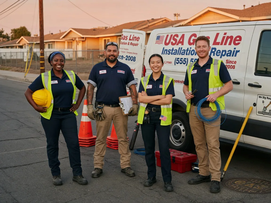 Gas Line Installation company in Bowling Green, VA